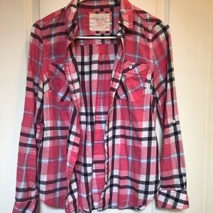 Pink Lightweight Flannel